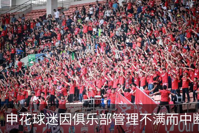 申花球迷因俱乐部管理不满而中断助威，行为遭质疑